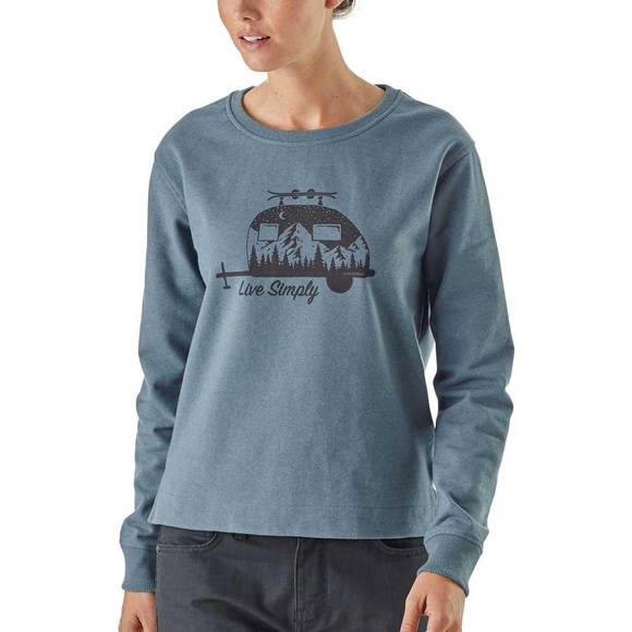 Patagonia Tops - Patagonia Live Simply Trailer Uprisal Crew Sweatshirt